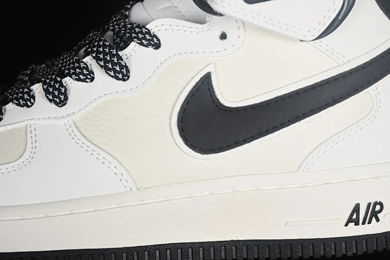All categories Nk Air Force 1 Air Force series Nk Air Force 1 Mid Air Force mid-top Nk Air Force 1'07 Mid beige black hook Starry Air Force One mid-top casual sneakers SH0235-511